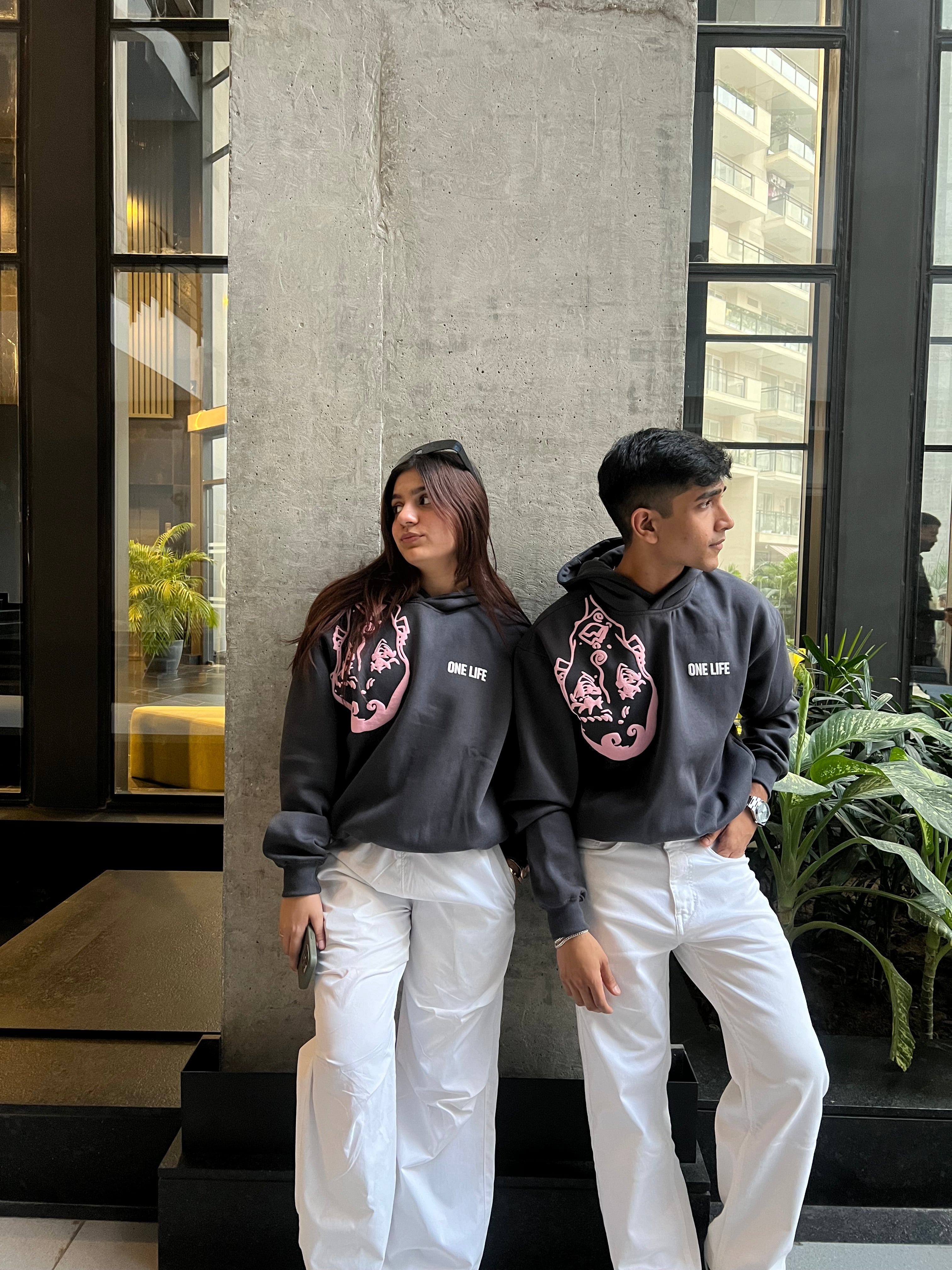 ONE LIFE (BLACK) -  HOODIE