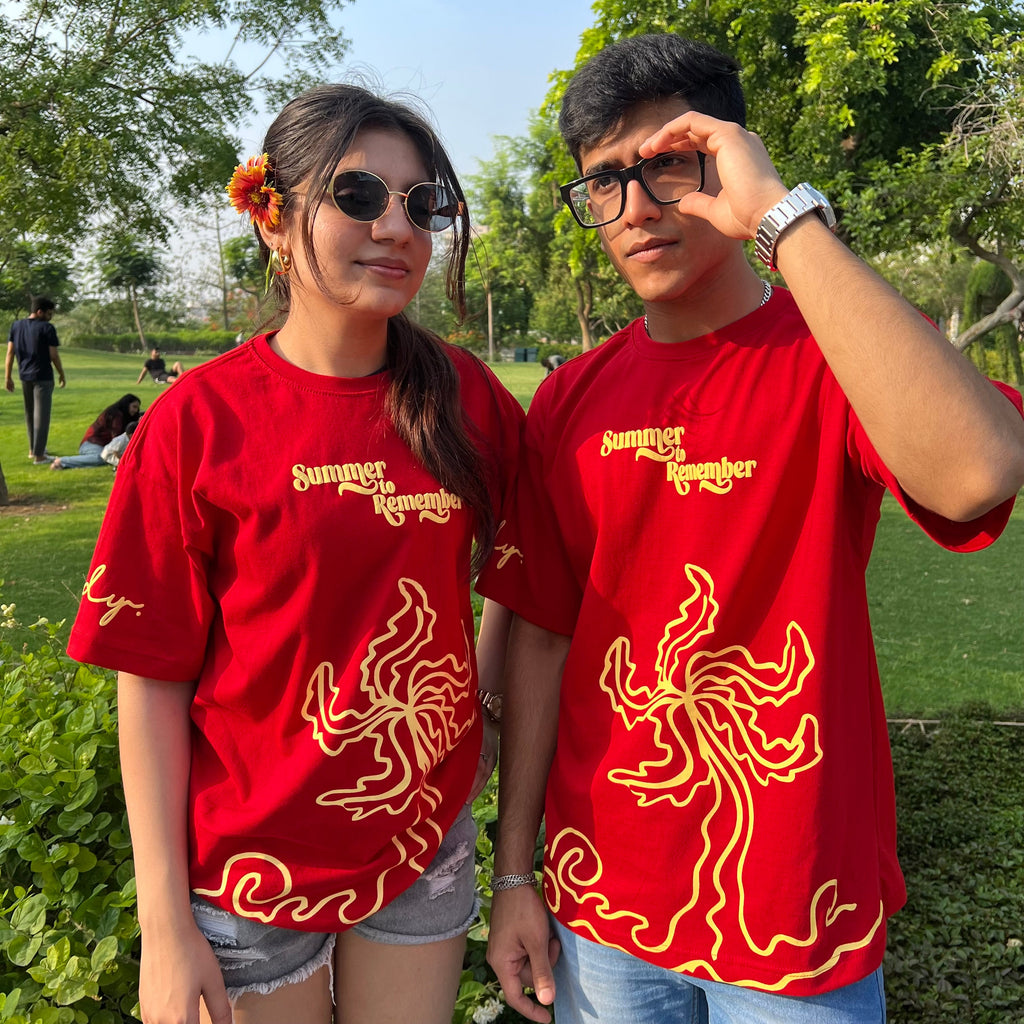 TROPICAL SUMMER TSHIRT DUO