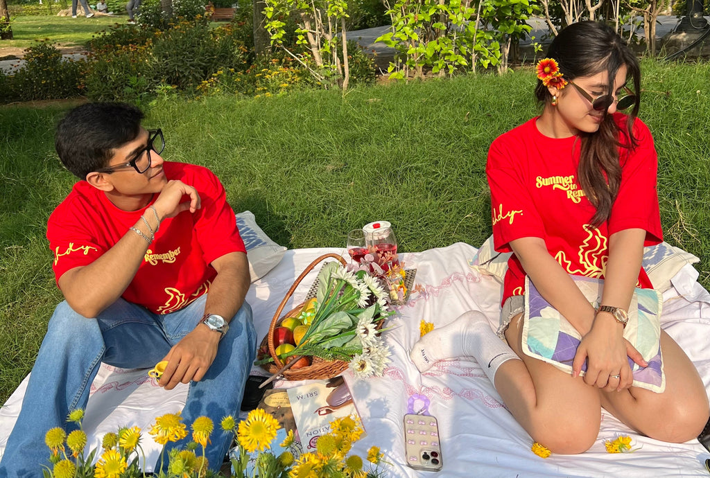 TROPICAL SUMMER TSHIRT DUO