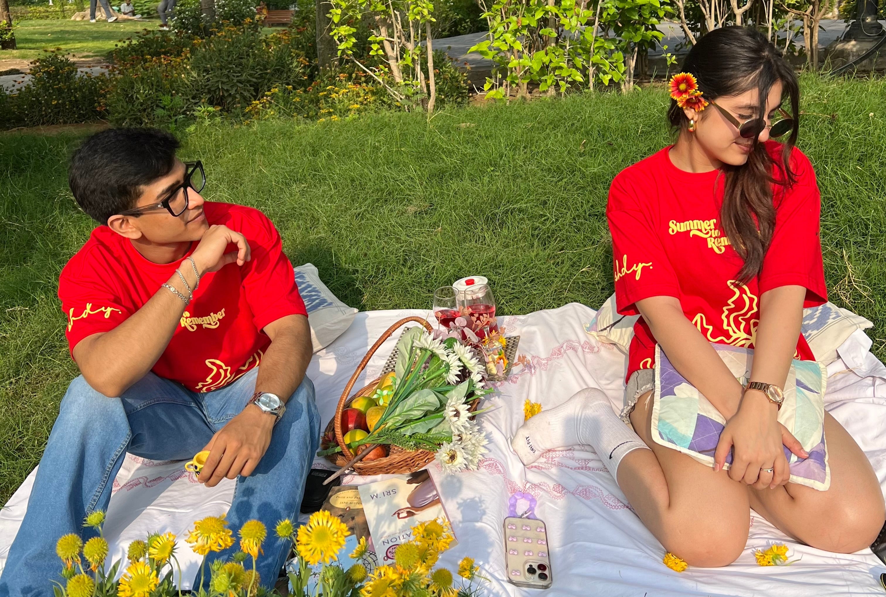 TROPICAL SUMMER TSHIRT DUO