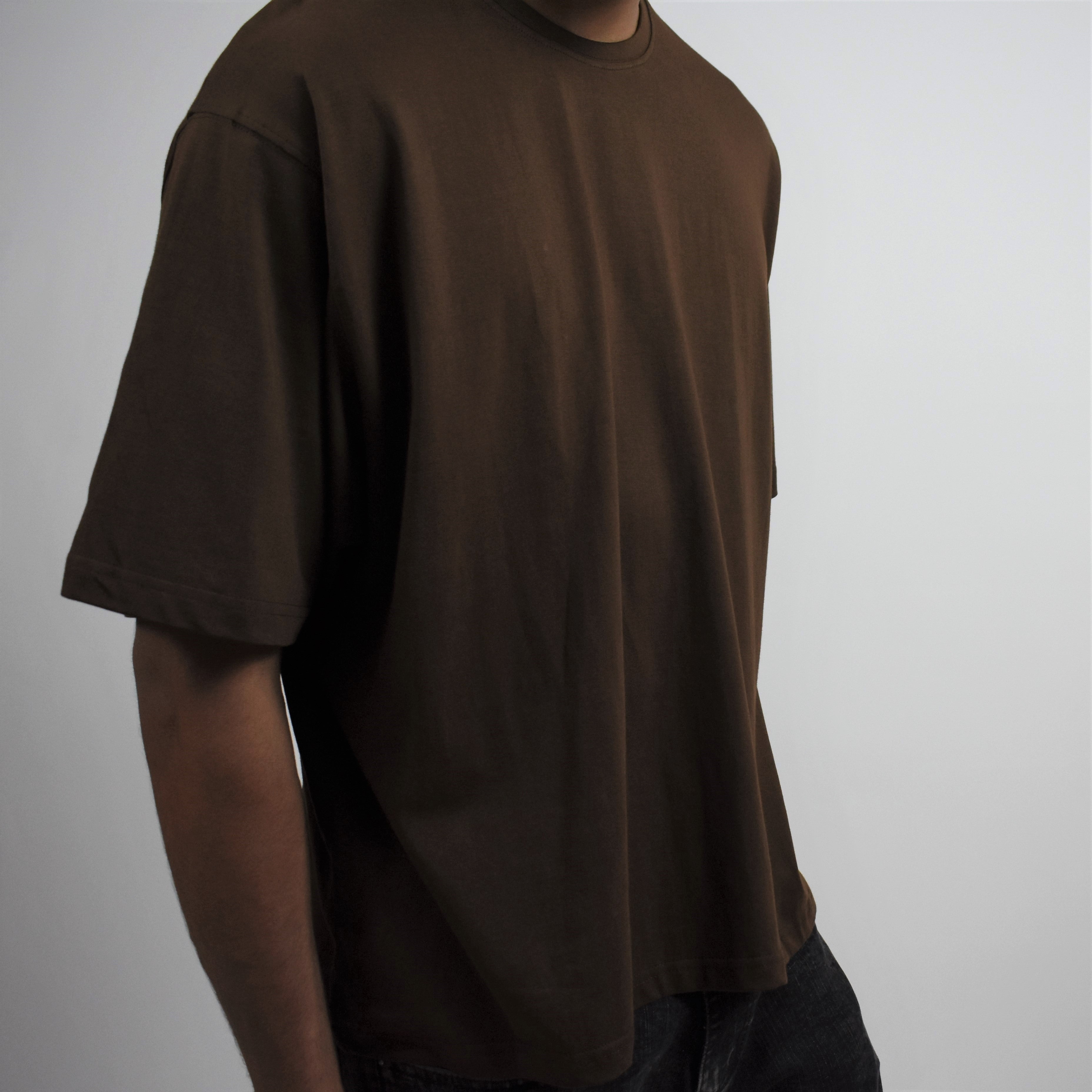 BASIC DUSKY BROWN T-SHIRT