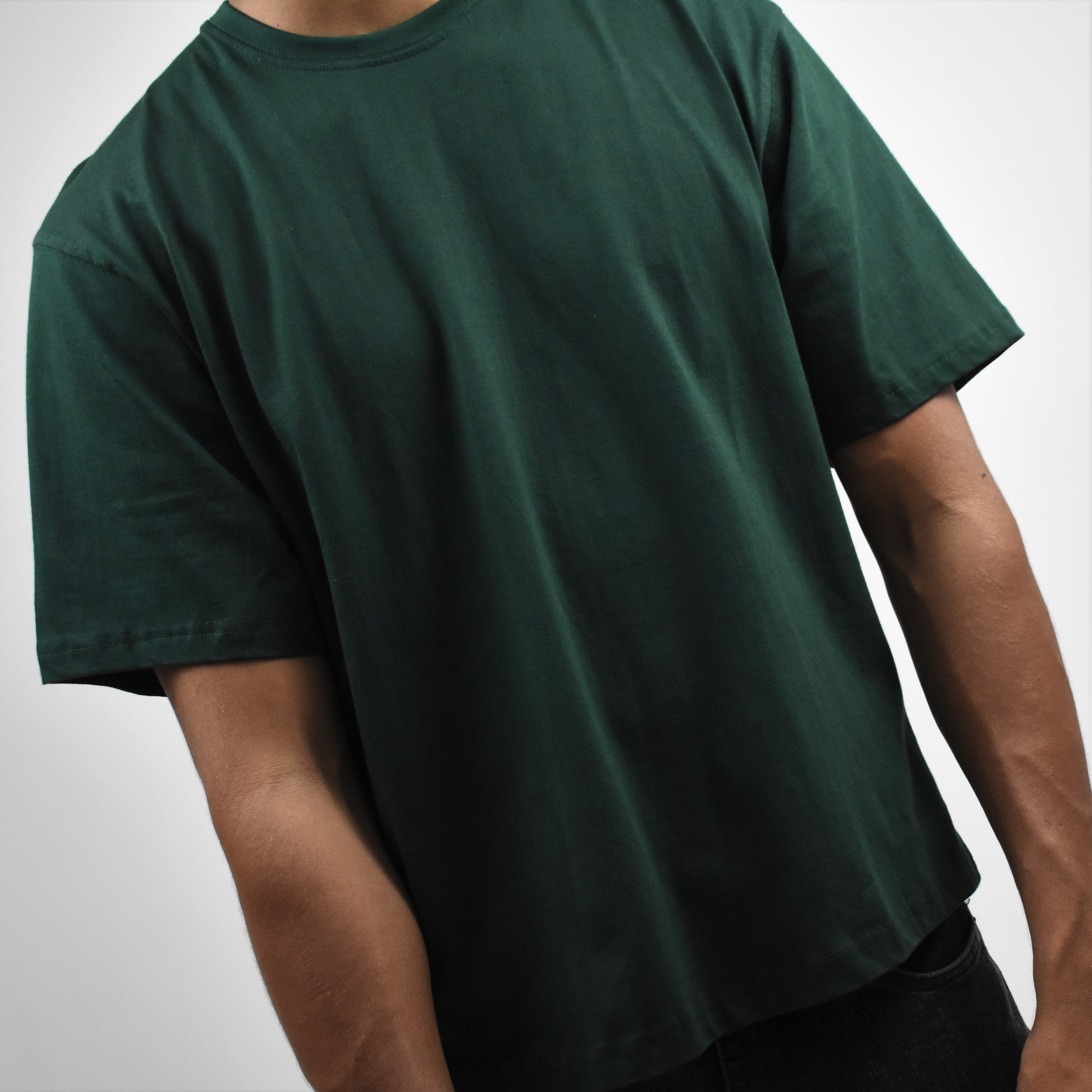 BASIC FOREST GREEN T-SHIRT