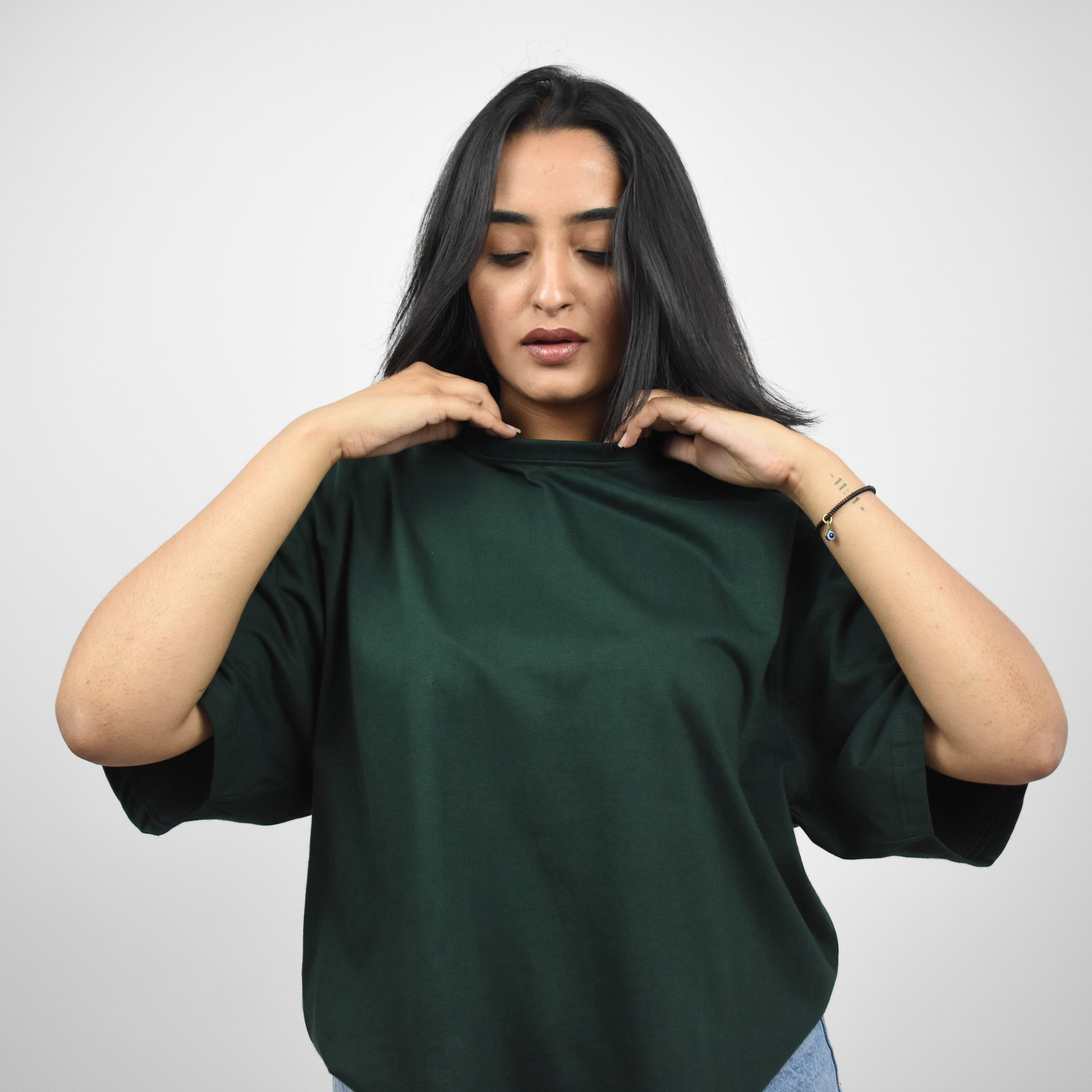 BASIC FOREST GREEN T-SHIRT
