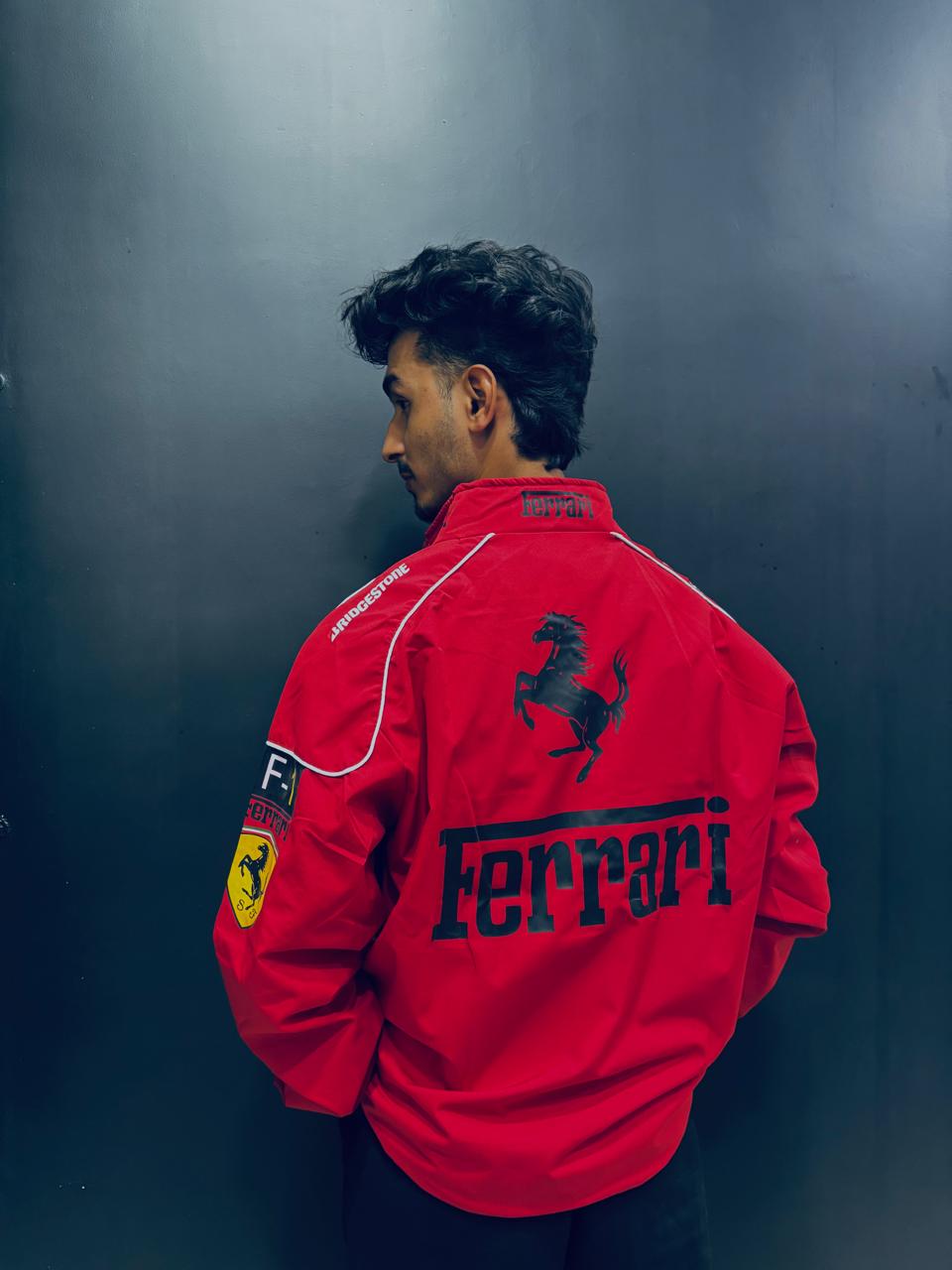 Ferrari Jacket - Red (Printed)