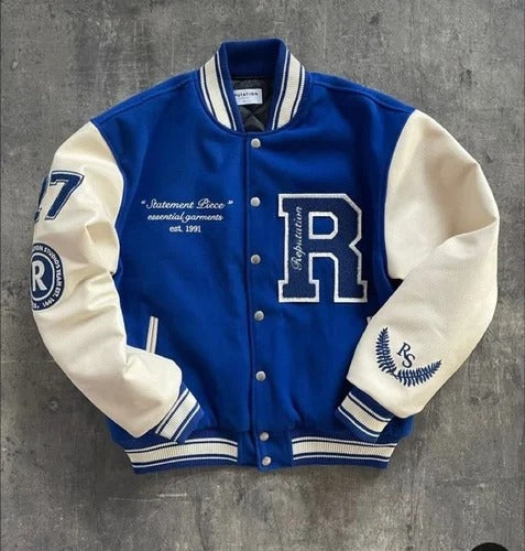 Varsity Jacket - Blue